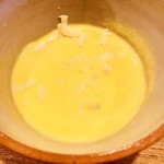 余市SAGRA - とうもろこしの茶わん蒸し。