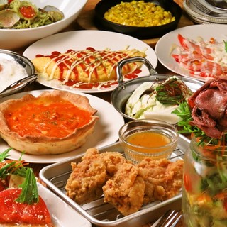 All-you-can-eat everything from Seafood to Meat Dishes! Enjoy your fill ♪