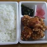 Hinode Yaamagiin Taten - からあげ弁当  ３３０円