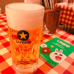 イタリア食堂TOKABO - 私はビール♪定番です！