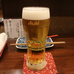 鳥田中 - 生ビール