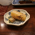 鳥田中 - 炙りセロリの漬物