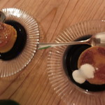 洋風田舎食堂 ナージュ - サービスのデザート(プリン？)