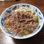 こいこい - 肉うどん（600円）2018年10月