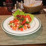 ウルフギャング・ステーキハウス - サラダとカトラリー