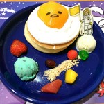 キャラクターカフェ - 惑星きらめくパンケーキ1250円
