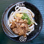 はなまるうどん - 牛肉おろしぶっかけ冷のおろし抜き