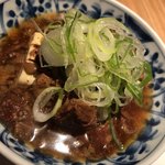 煮込みとお酒 のら - こちらのお店の真骨頂！牛スジ煮込みでした