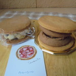 ウルーウール - クッキーサンド・モンブランとレーズンバター