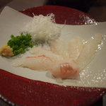 ゆうがた - 舌平目のお造り