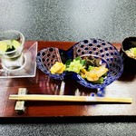 美国観光ハウス - 前菜。