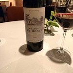 レストラン・モリエール - 赤（Ch. LE BOSCQ ’08）