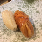 いま井寿司 - ホタテと赤貝