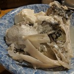 天史朗鮨 - 塩煮　スズキの頭