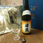 相原酒店 - 『原酒 浦霞』720ml 　1,140円（税抜）
