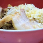 ラーメン二郎 - ラーメン小＋ニンニク多め