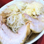 ラーメン二郎 - ラーメン小＋ニンニク多め