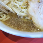 ラーメン二郎 - スープ