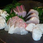 酒菜 竹のした - 刺身盛り合わせ
