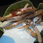 酒菜 竹のした - 地穴子骨煎餅