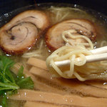 中華そば 慈庵 - 塩そば（アップ）