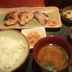 ３点盛りとご飯