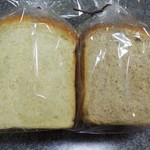 ノラジジ - 食パンと食パン（全粒粉）