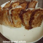 SAPPORO餃子製造所 - お持ち帰りを焼いてみたらこんな感じ