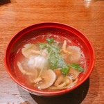 北浜　おつる - 鱧と木の子の鍋