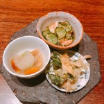 Kitahama Otsuru - 小鉢三種