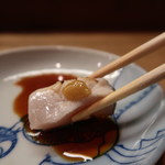 花いち - 辛子と醤油で頂きます