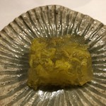 旬菜 おぐら家 - 菊のゼリー