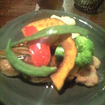 フランシーズ ナチュール - メイン：豚肉ソテー　バルサミコソース仕立て