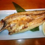 活魚料理ととや - カマスの開きアップ