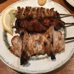 鳥田むら 渋谷店 - 手羽。レバー。皮