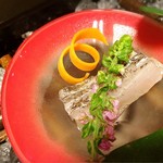 すみや亀峰菴 - 太刀魚焼霜