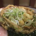 そばの神田東一屋 - #食べログ的に撮るとこうなる。  
      小柱しっかり