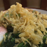 そばの神田東一屋 - あげ玉ブチまけろ！  #BCMKR!  
      アゲダマビンボー！