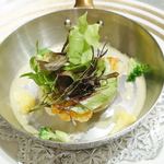 シャトー　ラ・パルム・ドール - はじまりの一皿 アップ
      アカハタ