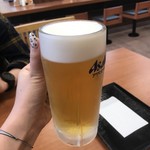 Karayama - 運転手じゃなかったので昼からビール！
                        ハイボールとかもちょっとあったかな。