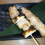 日本酒とりまる - 串焼き　もも　ネギマ