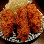 とんかつ檍 - カキフライ単品