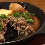 博多串焼きと肉鍋 らむエもん - ラムハンバーグ