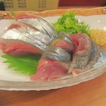 鮨処 音羽 - 秋刀魚造り