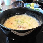 日本料理 子孫 - 鯛となめこ　　の雑炊　　　