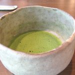 日本料理 子孫 - 抹茶。　　茶懐石ですね。