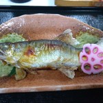 緑風荘 - 鮎の塩焼き