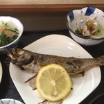 ささら - 黒むつ塩焼き