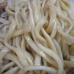 ラーメン二郎 - 麺 天地返し