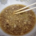 ラーメン二郎 - スープ